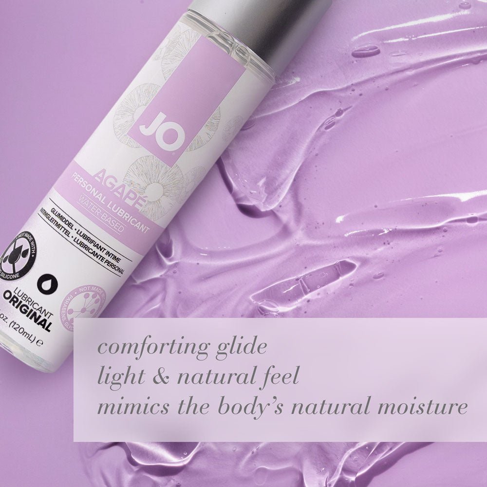 JO Agape Original Lube Water Based Lubricant For Sensitive Skin 120 ml - LOTIONS & LUBES
