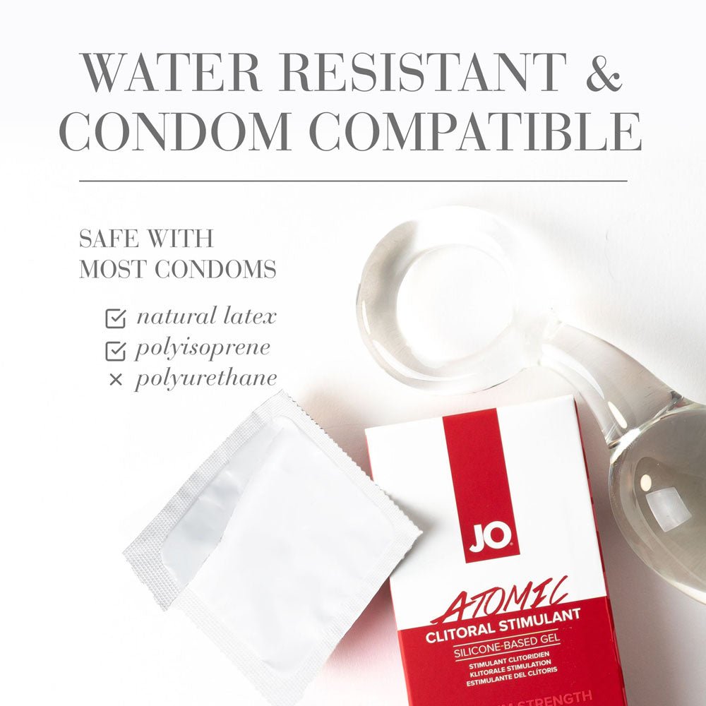 JO Atomic Clitoral Gel Stimulating Gel For Women 10ml - ENHANCERS