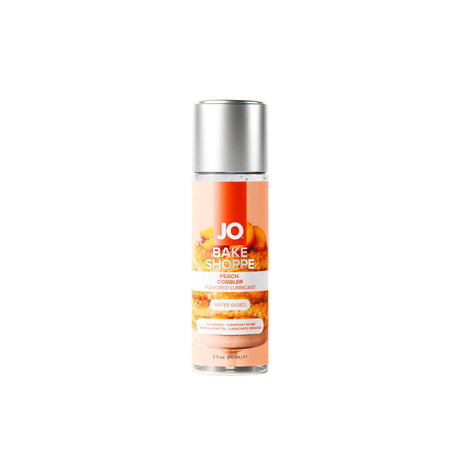 JO Bake Shoppe Peach Cobbler Flavoured Water Based Lubricant 60 Milliliters - LOTIONS & LUBES