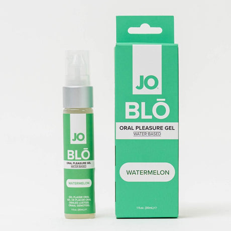 JO Blo Watermelon Flavoured Oral Pleasure Gel 30ml Bottle - LOTIONS & LUBES