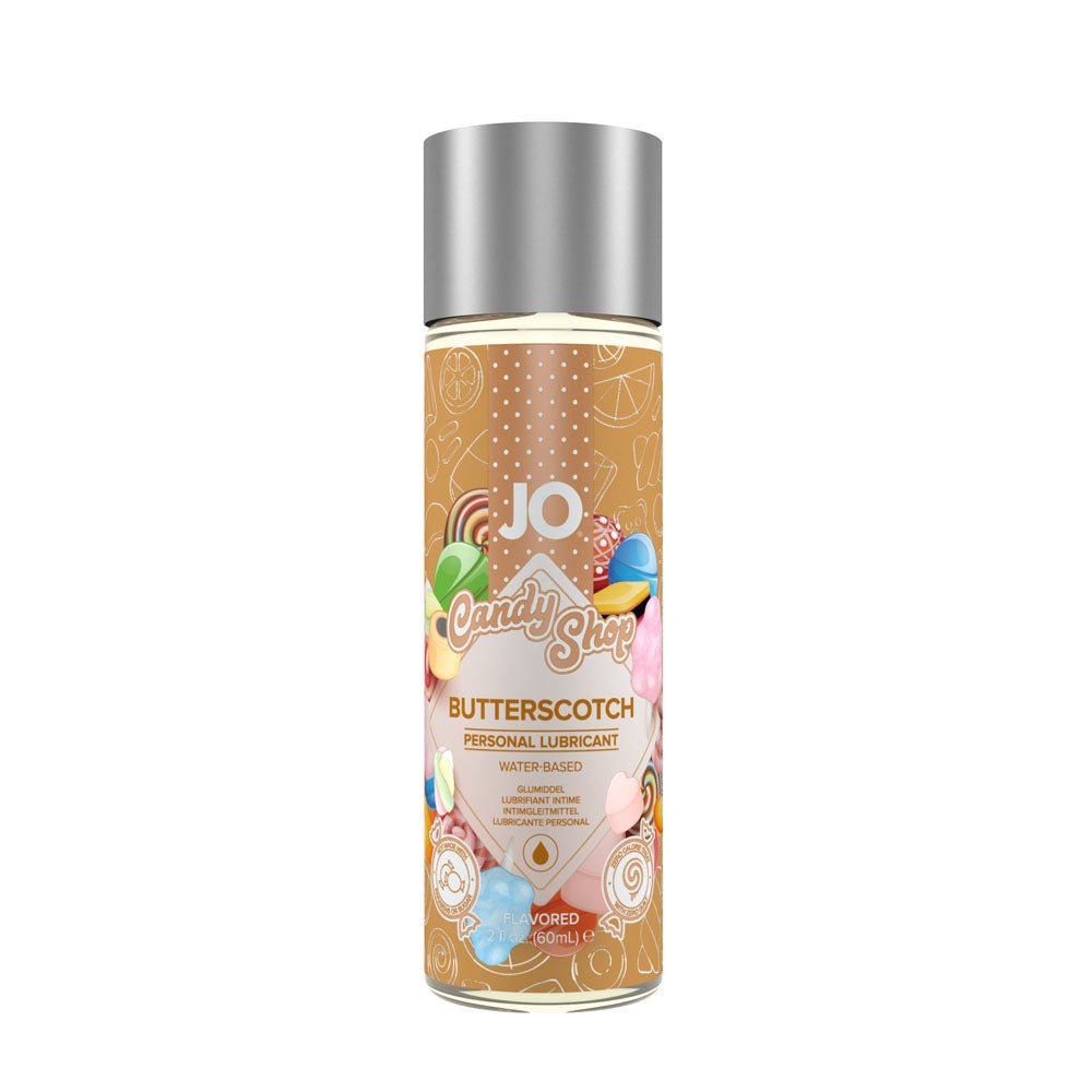 JO Candy Shop Butterscotch Lube 60 Milliliters Water Based Lubricant Bottle - LOTIONS & LUBES