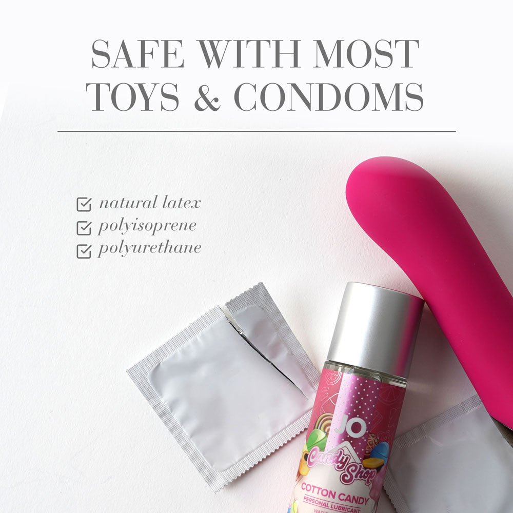 JO Candy Shop Cotton Candy Lube 60ml Water Based Lubricant - LOTIONS & LUBES