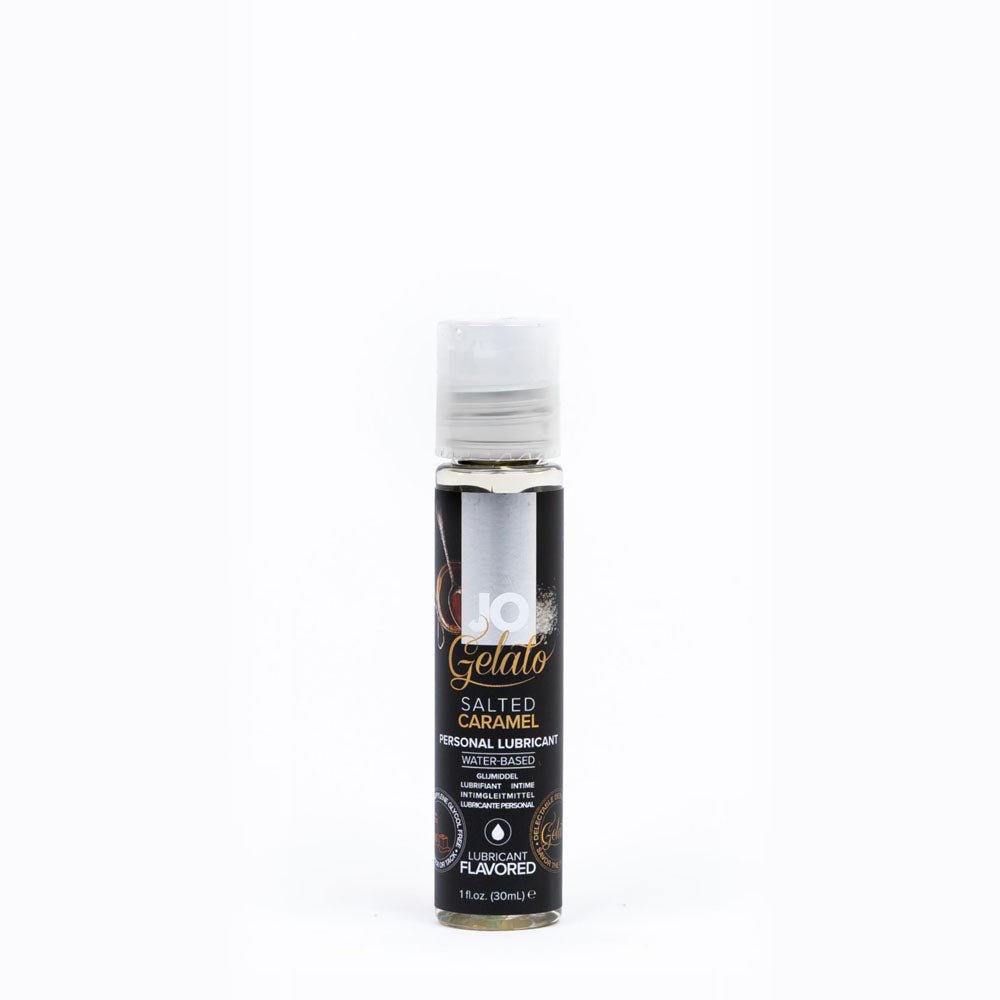 JO Gelato Salted Caramel Lube 30 mL Flavoured Water Based - LOTIONS & LUBES