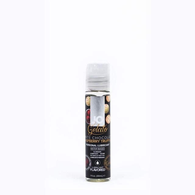 JO Gelato White Chocolate Raspberry Flavoured Lubricant 30ml - LOTIONS & LUBES