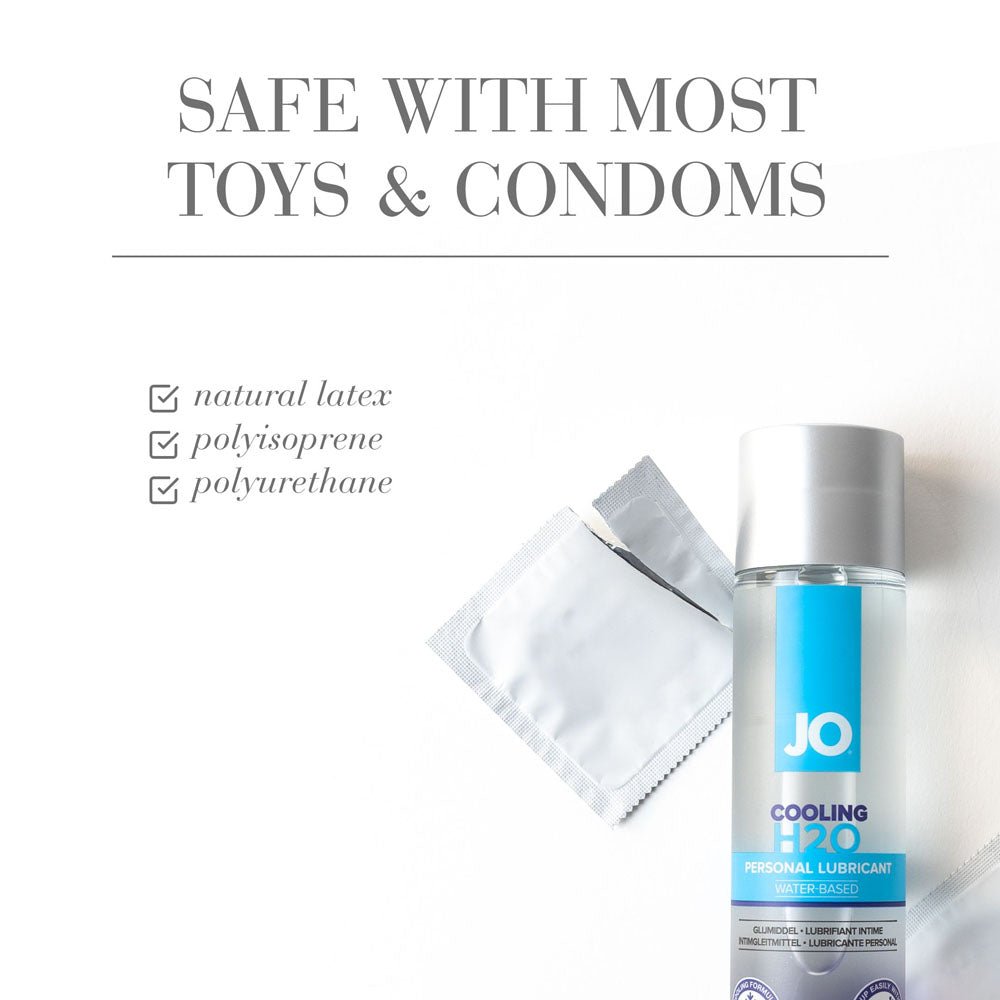 JO H2O Cooling Lube Water Based Lubricant 120 mL Bottle - LOTIONS & LUBES