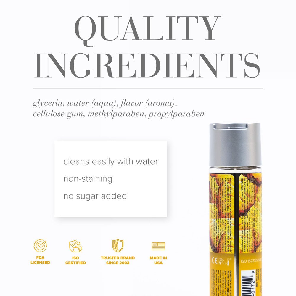 JO H2O Juicy Pineapple Flavoured Water Based Lubricant 120 mL - LOTIONS & LUBES