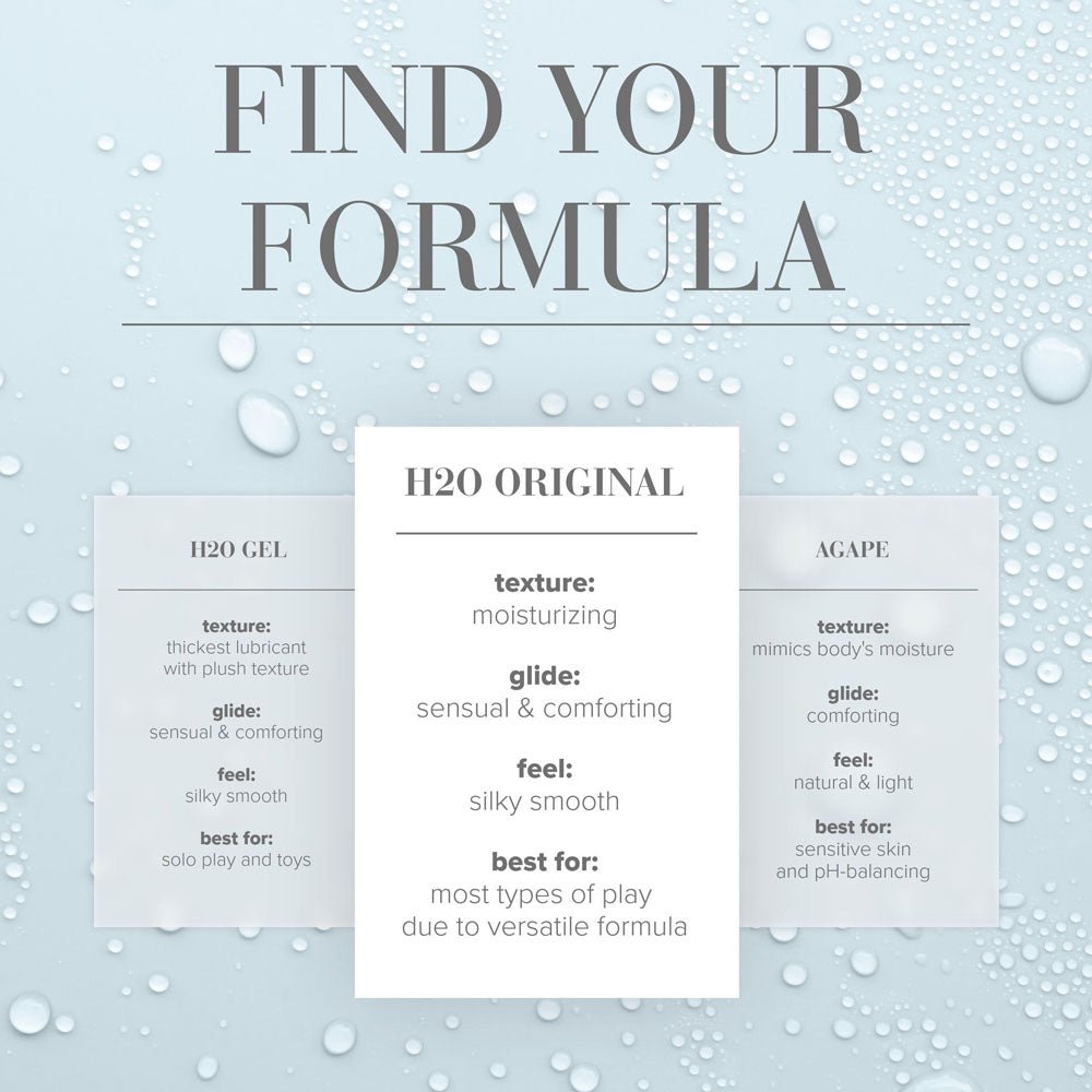 JO H2O Original Water Based Lubricant 480ml Bottle - LOTIONS & LUBES