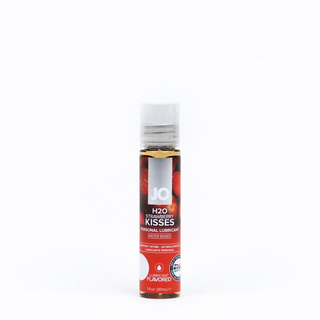 JO H2O Strawberry Kisses Lube Water Based Lubricant 30ml - LOTIONS & LUBES