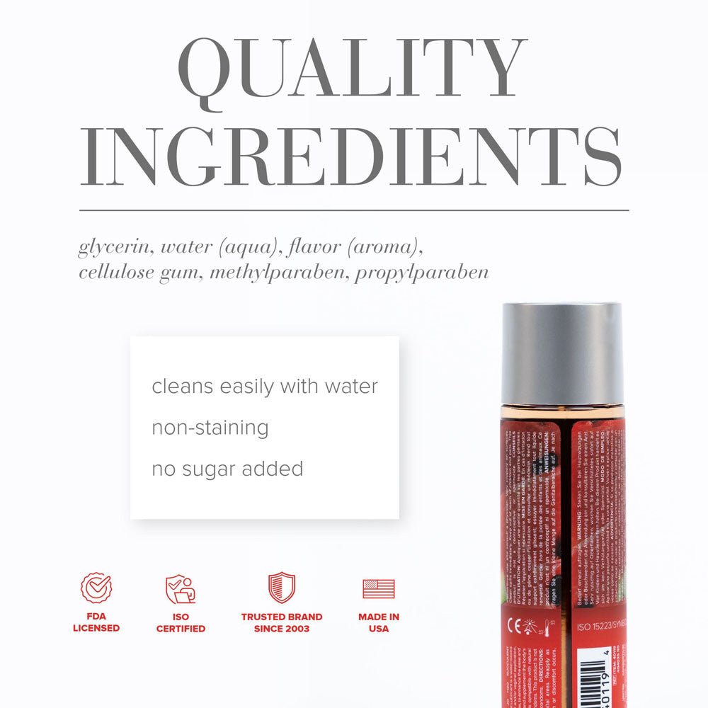 JO H2O Succulent Watermelon Flavoured Water Based Lubricant 120ml - LOTIONS & LUBES