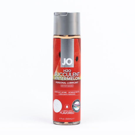 JO H2O Succulent Watermelon Flavoured Water Based Lubricant 120ml - LOTIONS & LUBES