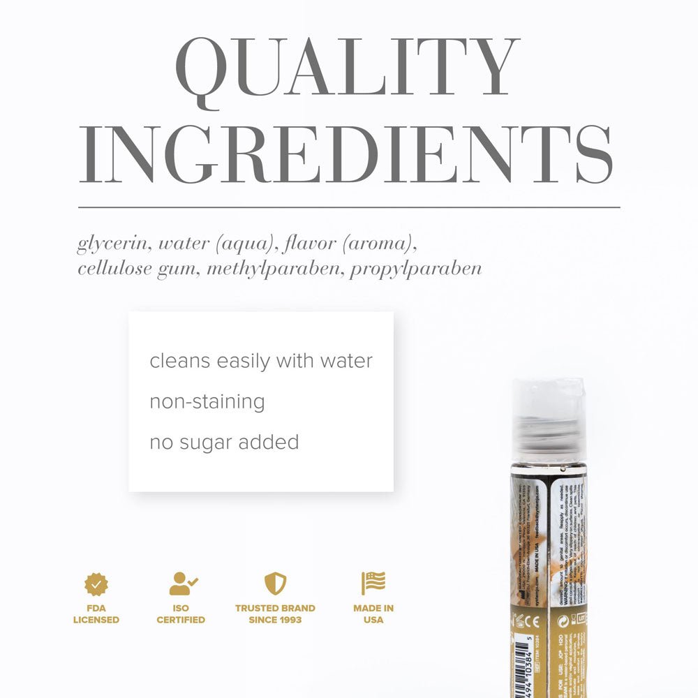 JO H2O Vanilla Cream Water Based Lubricant 30ml - LOTIONS & LUBES
