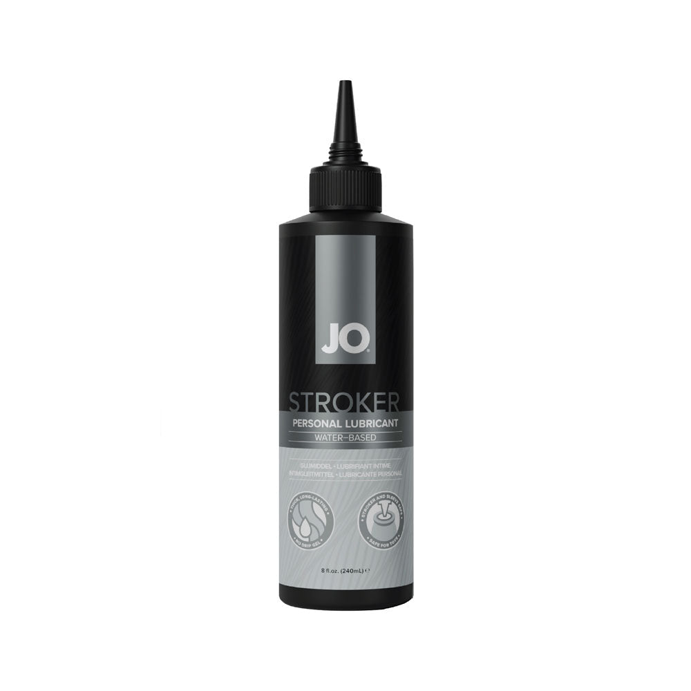 JO Stroker Lube Water Based Lubricant 240ml Bottle - LOTIONS & LUBES