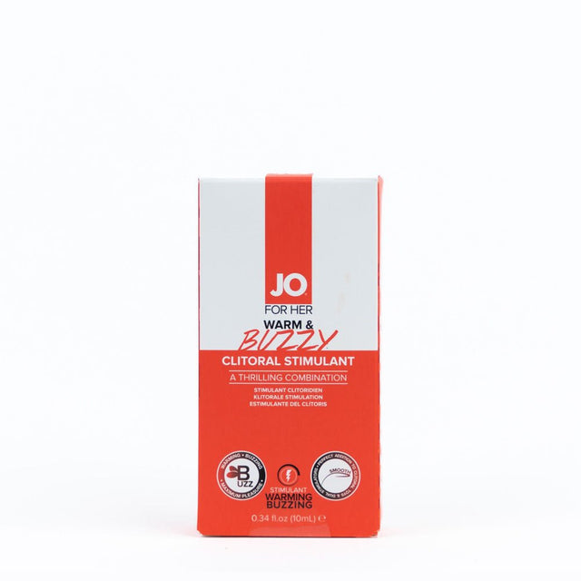 JO Warm Buzzy Clitoral Stimulant 10 Ml Warming Gel Tube - ENHANCERS