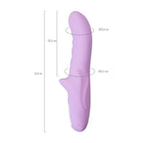 JOS Merry Gor Rotating Shaft Vibrator Violet - Adult Toys