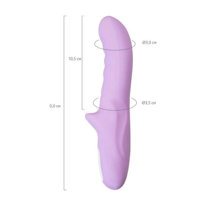 JOS Merry Gor Rotating Shaft Vibrator Violet - Naughty by Nature Adult Store