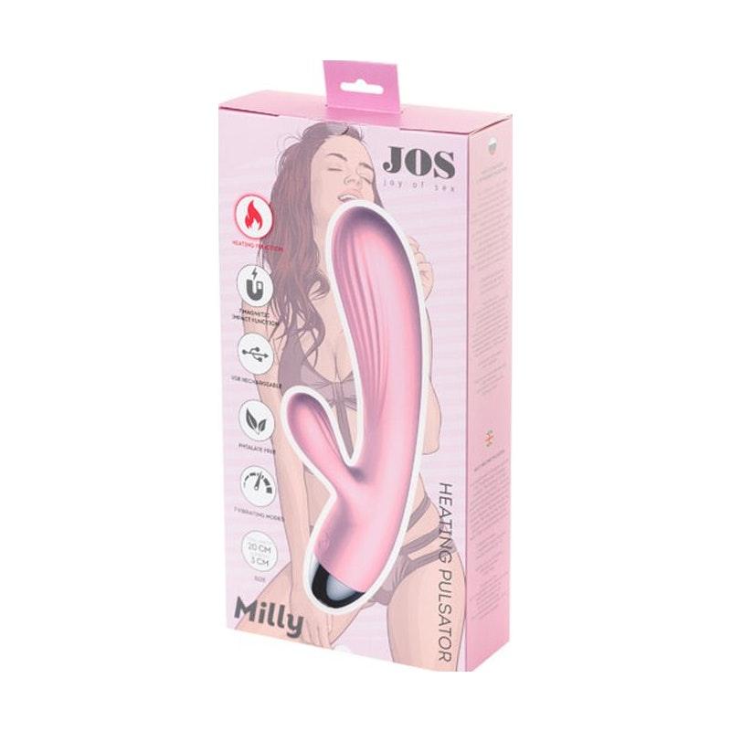 JOS Milly Heating Vibrator - Adult Toys