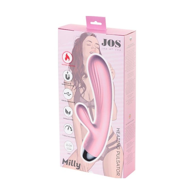JOS Milly Heating Vibrator - Adult Toys