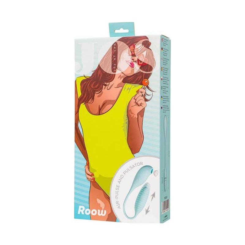 JOS Roow Vaginal and Clitoral Air Pulse Stimulator Blue - Adult Toys