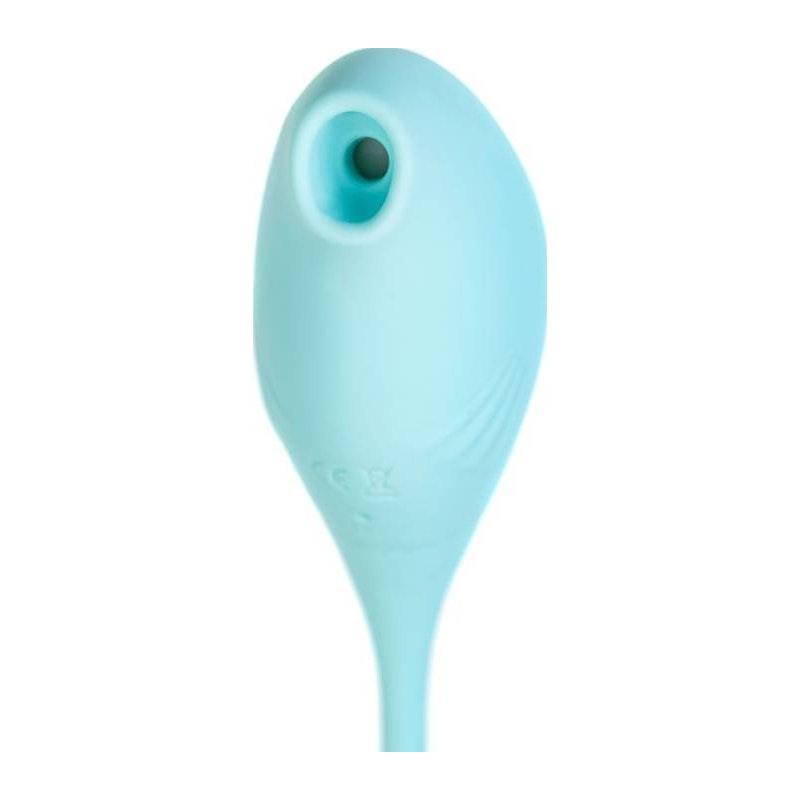 JOS Roow Vaginal and Clitoral Air Pulse Stimulator Blue - Adult Toys