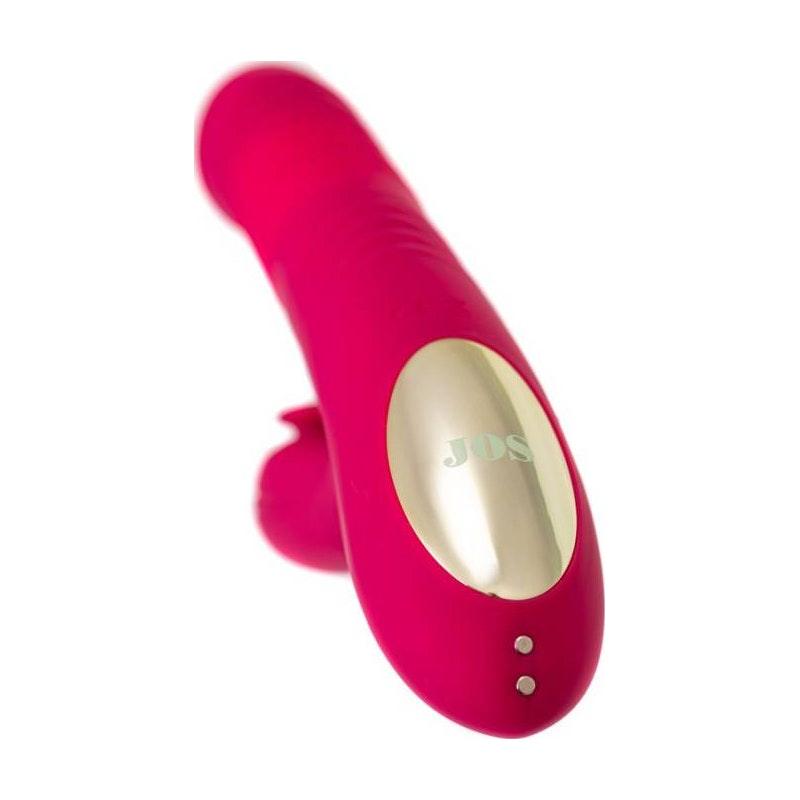 JOS Seri Thrusting Vibrator with Clitoral Stimulator - Naughty by Nature Adult Store