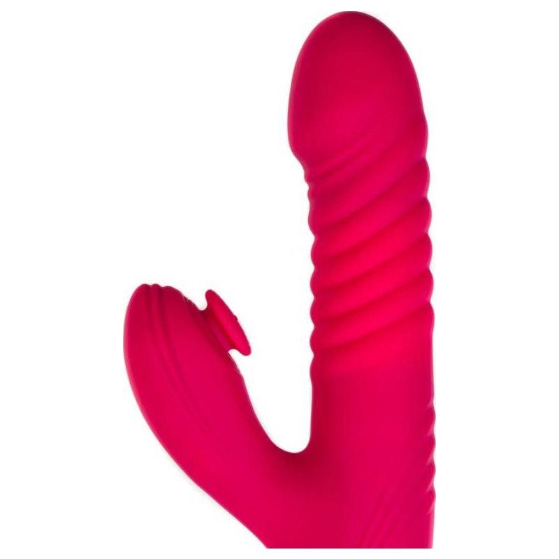 JOS Seri Thrusting Vibrator with Clitoral Stimulator - Naughty by Nature Adult Store