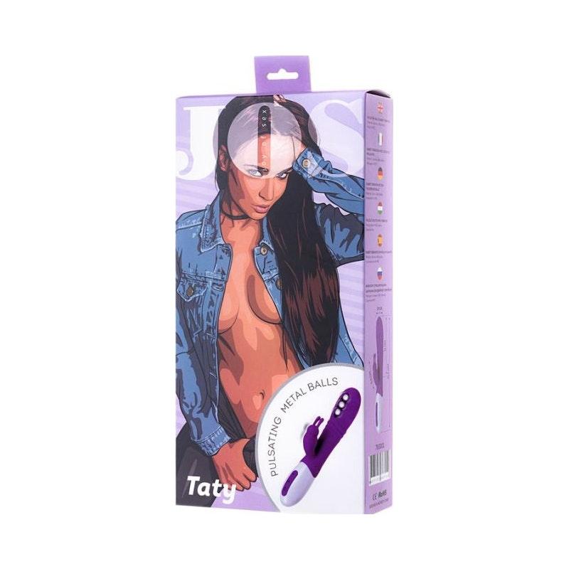 JOS Taty Pulsating Rabbit Vibrator - Adult Toys