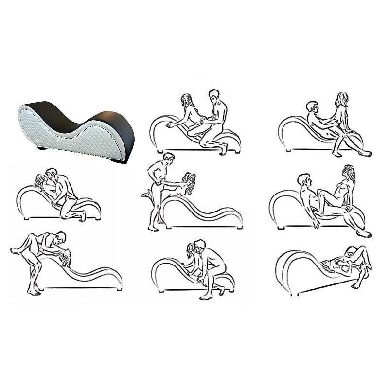 Kama Sutra Halo Arc Love Lounge White - Adult Toys