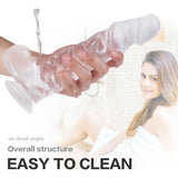Kennard Dong w Balls Clear L - Adult Toys
