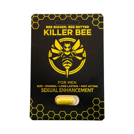 Killer Bee Men's Libido Stamina Supplement For Enduring Performance - HEALTH CARE