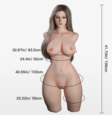 Kimberly Life Size Silicone Sex Doll Torso Big Boobs - Sex Doll