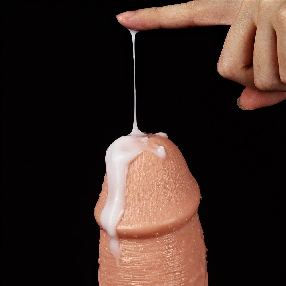 King Size 11'' Realistic Dildo - Flesh 28 cm Dong - DONGS