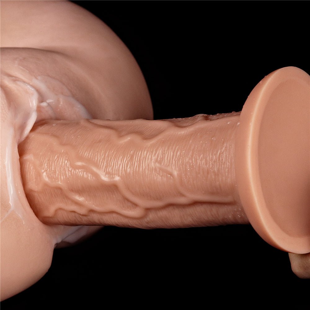 King Size 11'' Realistic Dildo - Flesh 28 cm Dong - DONGS