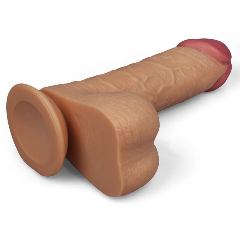 King Size 9'' Realistic Dildo - Flesh Dong - DONGS