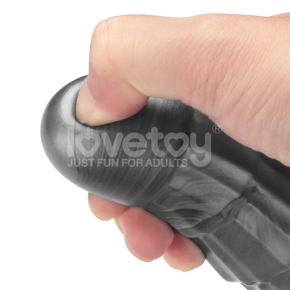 King Sized Vibrating Vibrax Slider - (14.5'') Rechargeable Dildo - DONGS