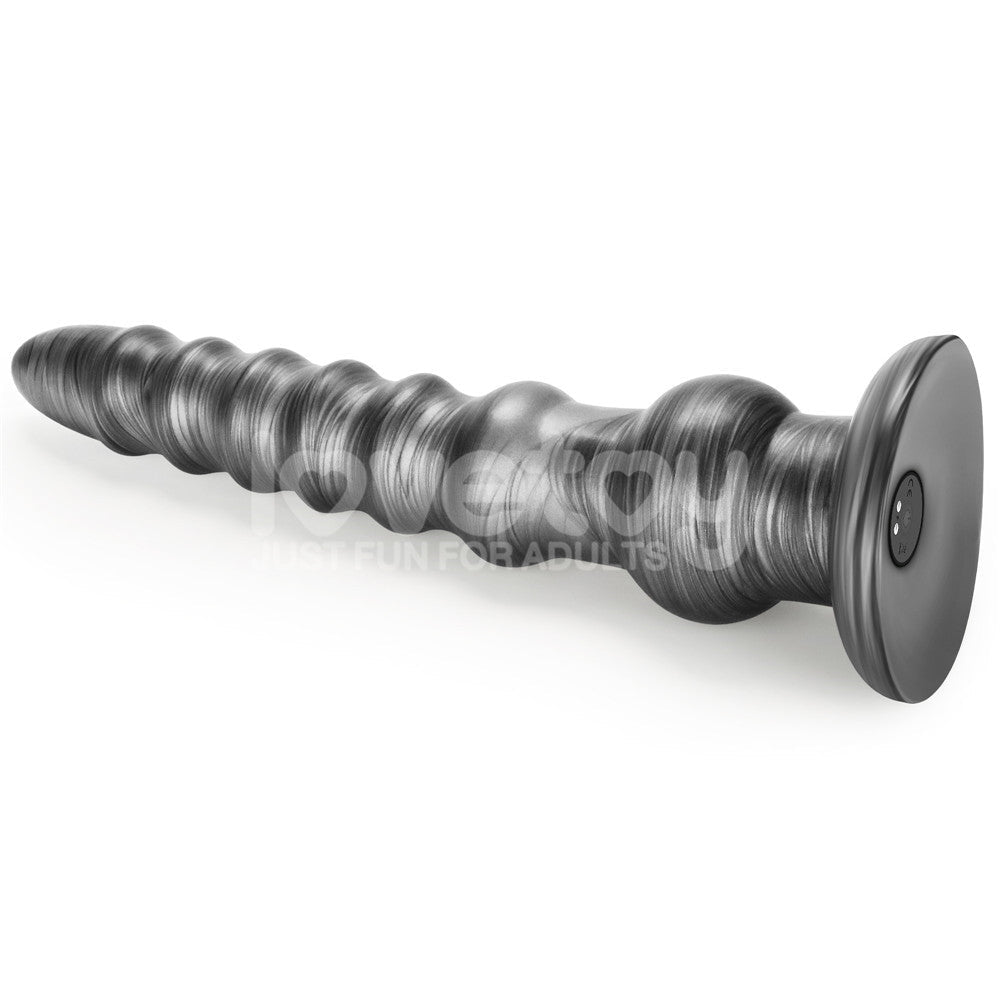 King Sized Vibrax Slider - (12.5'') USB Rechargeable Vibrating Dildo - DONGS