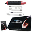 KinkLab Neon Wand Electrosex Kit - Red E - Stim Kit - 5 Piece Set - E - STIM TOYS