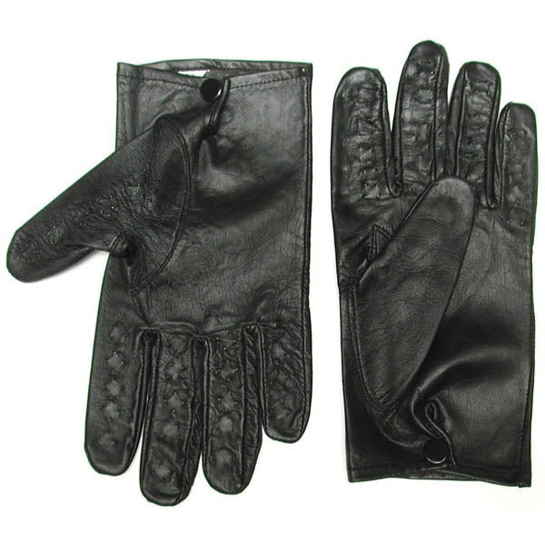 Kinklab Vampire Gloves - Black Medium Spiked Gloves - BONDAGE - TOYS