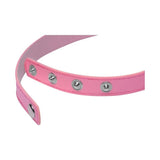 Kinky Kitty Ring Slim Choker Pink - Adult Toys