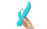 Kissing Swan Rabbit Vibrator - Adult Toys