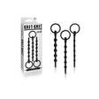 Knot Knot - Black Urethral Sounding Kit - 3 Piece Set - BONDAGE - TOYS