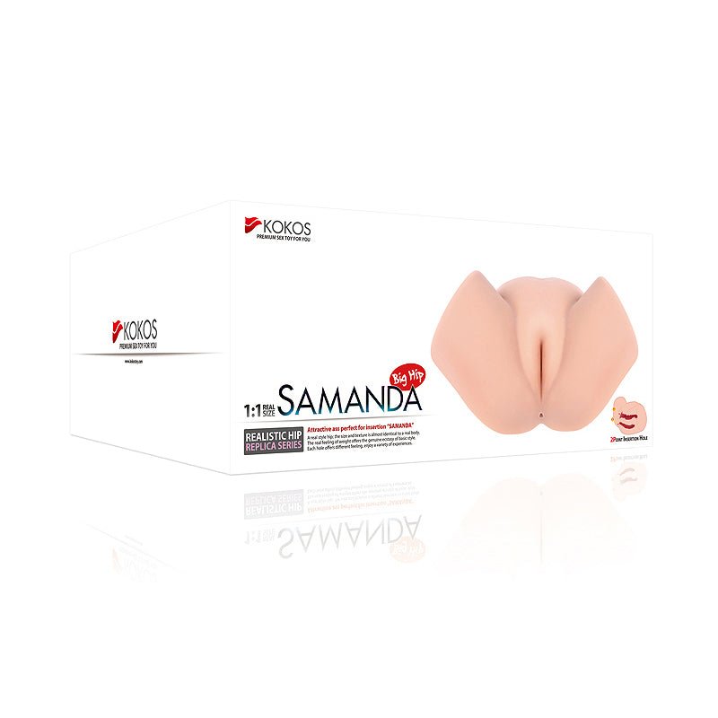 Kokos Big Hip Samanda - Flesh Missionary Style Masturbator - MASTURBATORS