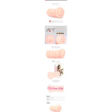 Kokos Gloria Male Masturbator – Realistic Double Layer TPR Sleeve - Adult Toys