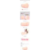 Kokos Gloria Male Masturbator – Realistic Double Layer TPR Sleeve - Adult Toys