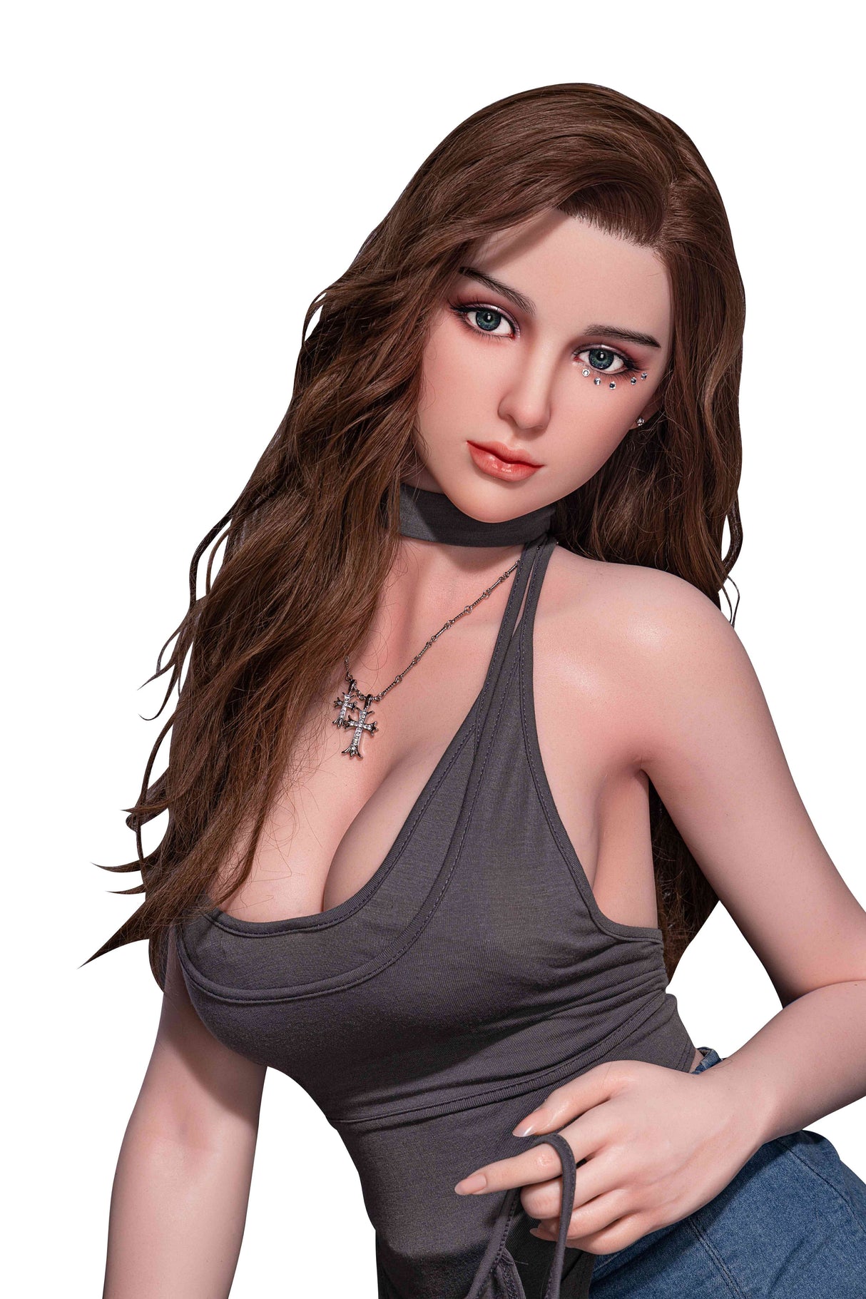 L - 119 Realistic Full Size Silicone Adult Doll For Men With Poseable Joints - Sex Doll