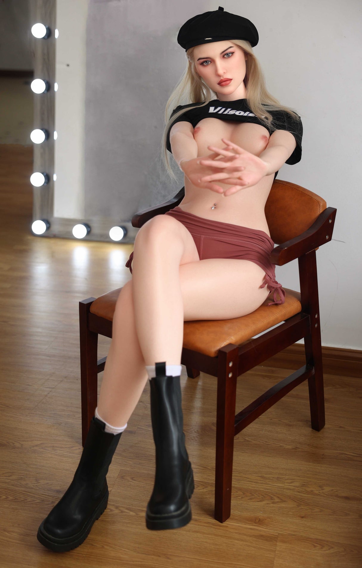 L - 35 Full - Size Silicone Love Doll With Realistic Body And Deep Textured Channel - Sex Doll