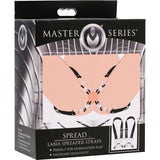Labia Spreader Straps with Clamps - Adult Toys