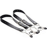 Labia Spreader Straps with Clamps - Adult Toys