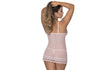 Lace Chemise and G-String Blush - Naughty by Nature Adult Store