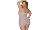 Lace Chemise and G-String Blush - Naughty by Nature Adult Store