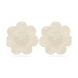 Lace Heart and Flower Nipple Pasties Twin Pk - Adult Toys